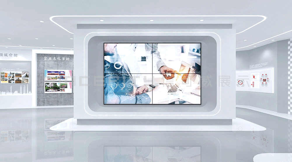 建華建材企業(yè)展廳設計效果圖 建華建材企業(yè)展廳設計效果圖