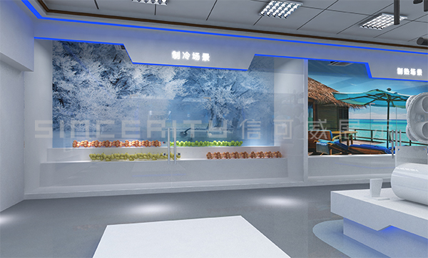 歐科展廳設計效果圖 歐科展廳設計效果圖